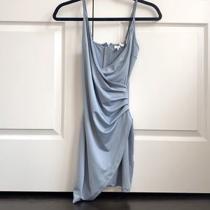 LOVE TREE BLUE SLIP DRESS
